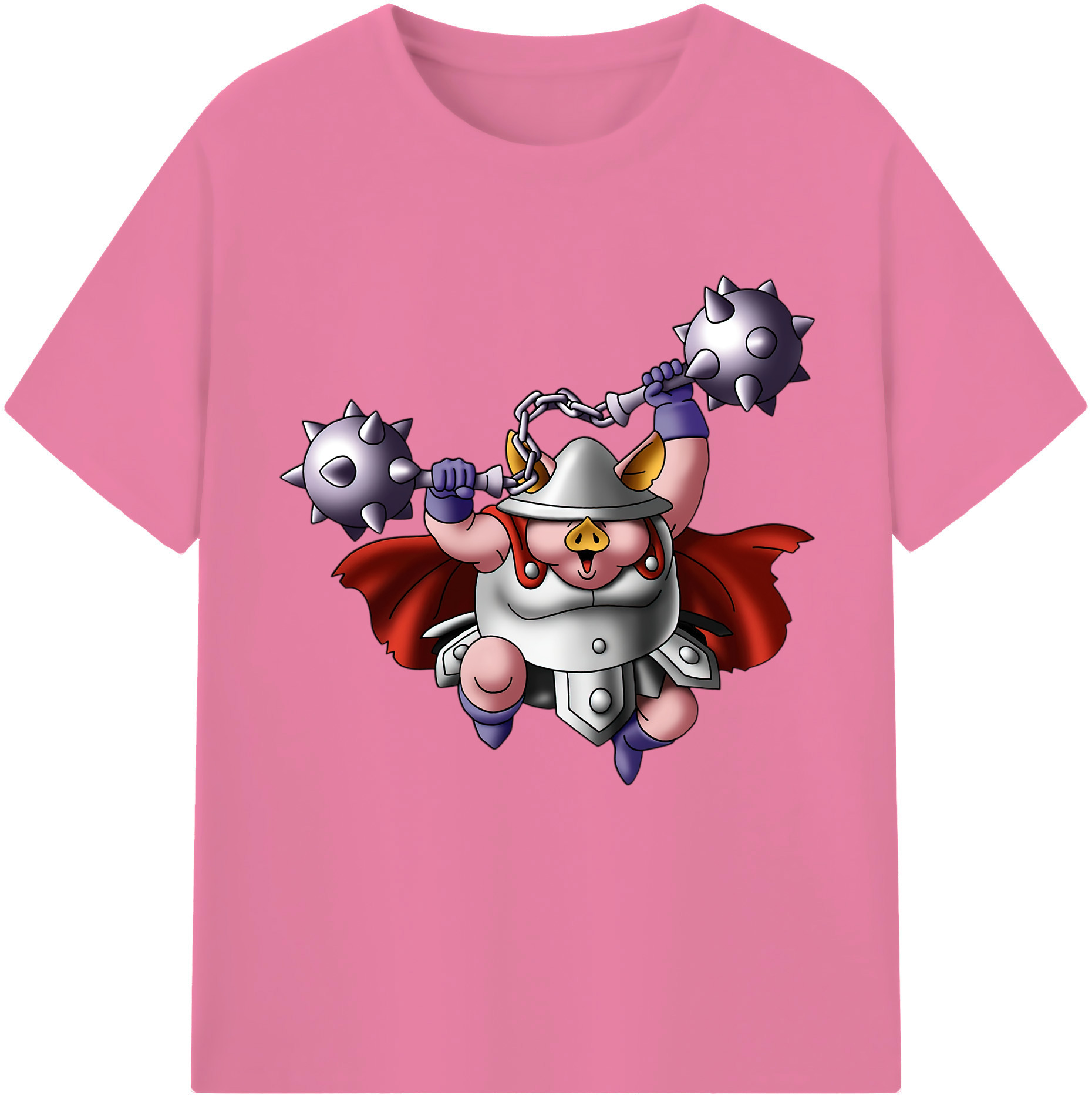 （画像用） ドラゴンクエスト Doragon Kuesuto Dragon Quest 綿100％半袖Tシャツ（フロントプリント）